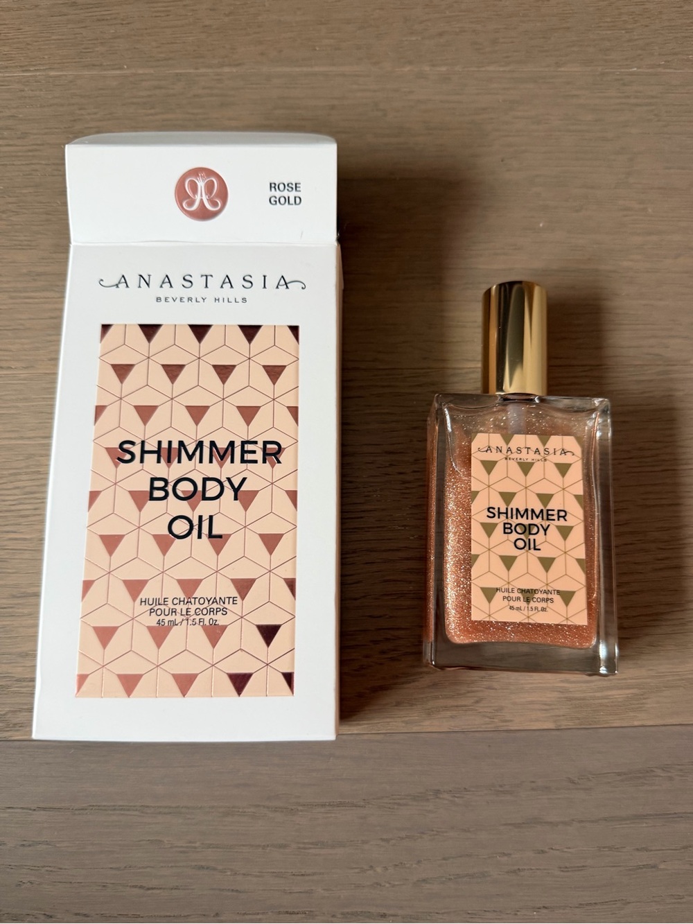 Anastasia Rose Gold Shimmer Body Oil